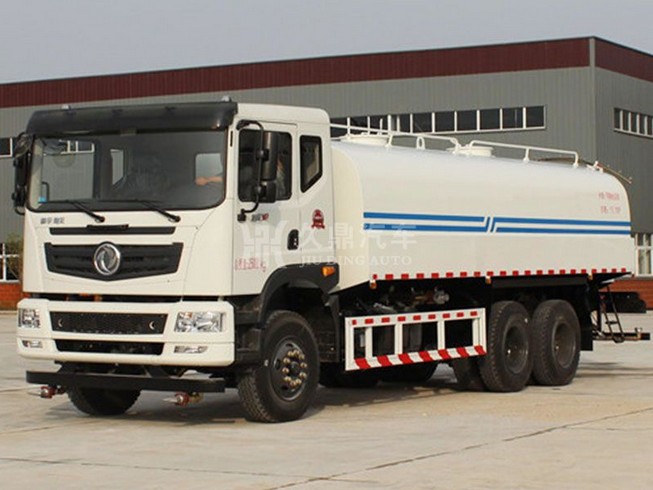 20噸灑水車工作視頻_20噸(20方)東風(fēng)御龍后雙橋綠化灑水車廠家價(jià)格