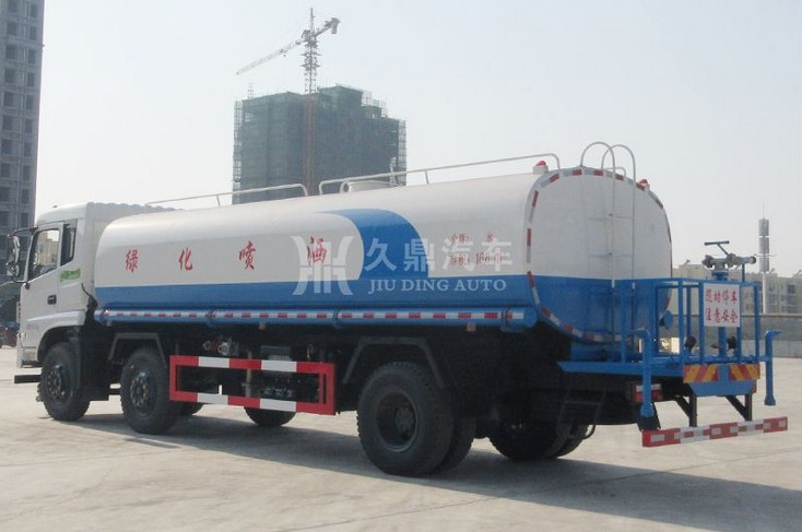 工程灑水車廠家_20噸東風(fēng)特商小三軸工程灑水車