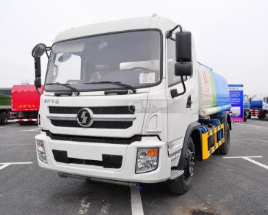 陜汽軒德12噸綠化灑水車廠家價格